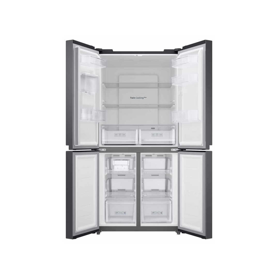 French Style Fridge Freezer - Black 488L Samsung