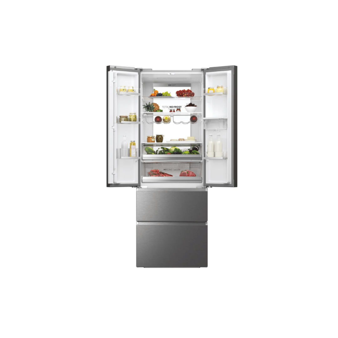 Haier Fridge Freezer with Water Dispenser – Grey 477L