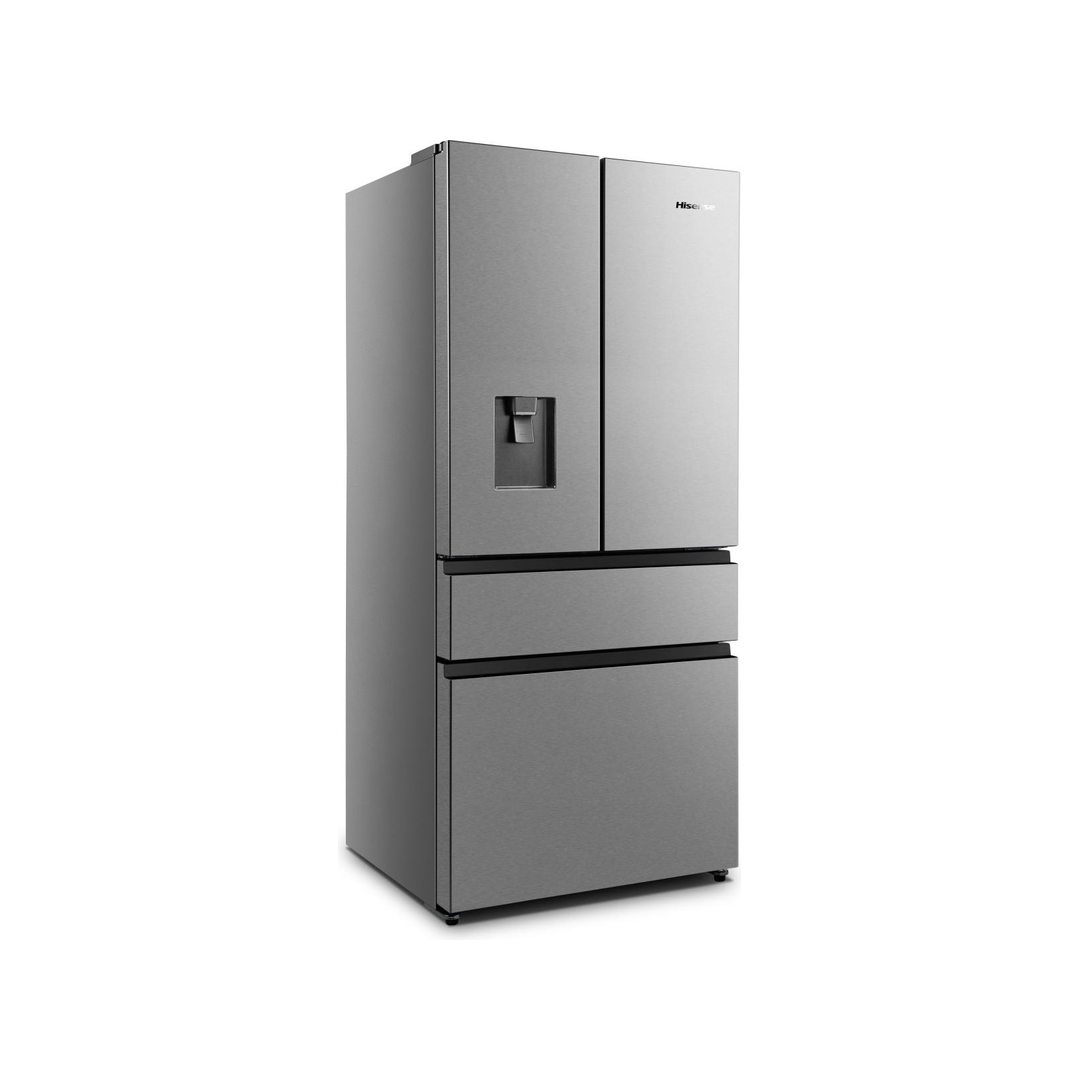 Fridge Freezer-Grey 480L  Inox French Door Hisense PureFlat