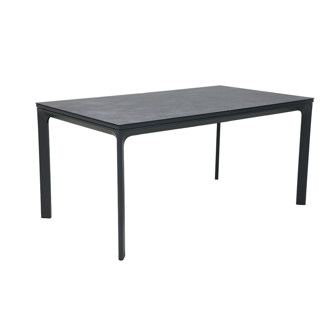 Aluminium Dining Table 200x100x74 cm
