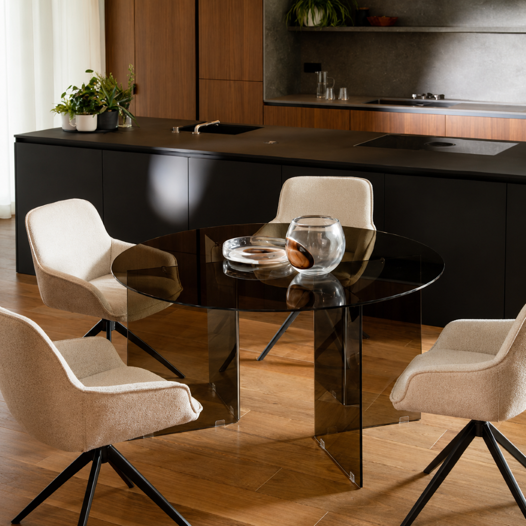 Round Table D130 x H75 cm – Amber