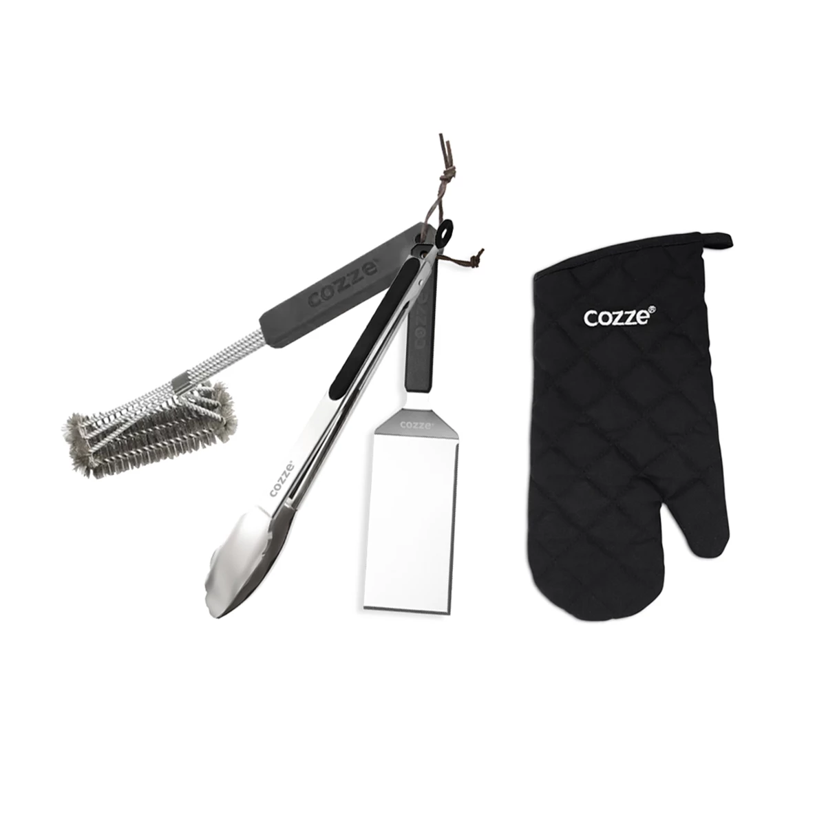 Barbecue Tool Set – 4 Piece Stainless Steel image 1