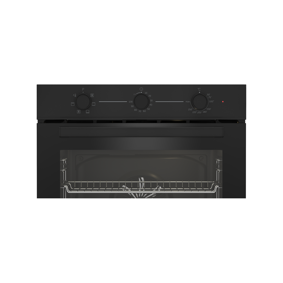 Built-In Oven- Black 72L  Beko