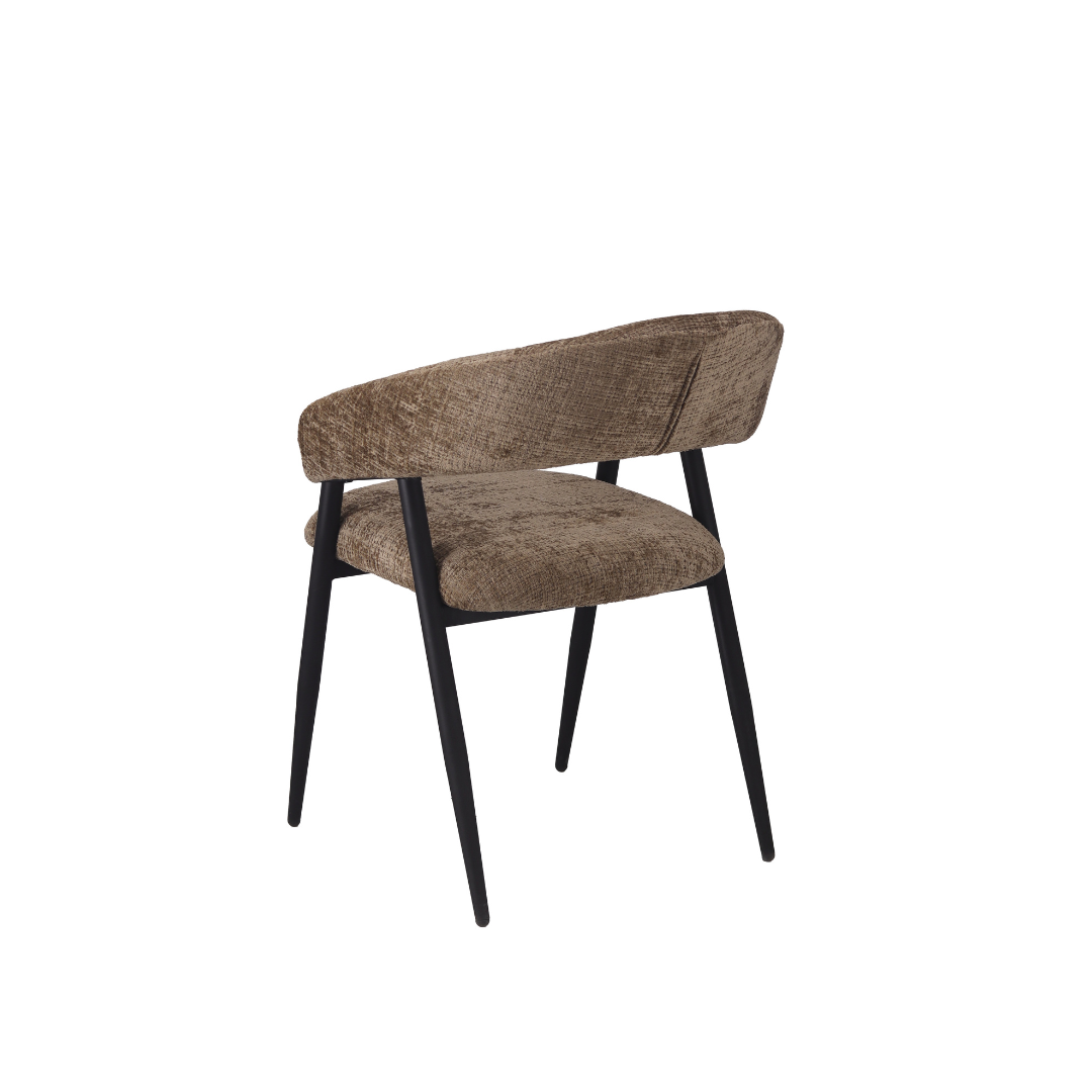 Chair – Light Brown & Knock-Down Black