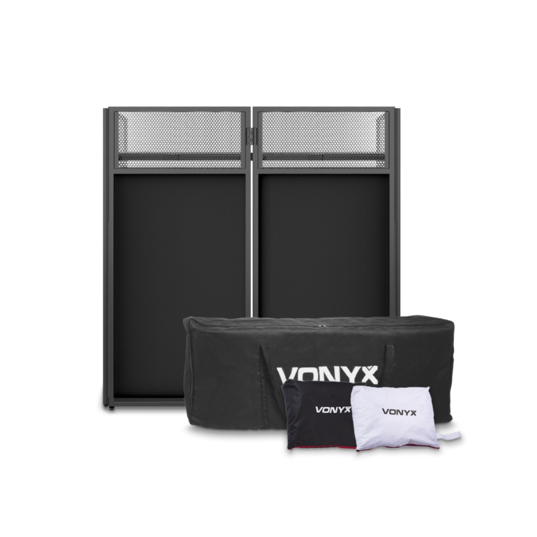 Pro DJ Booth System – Black & White