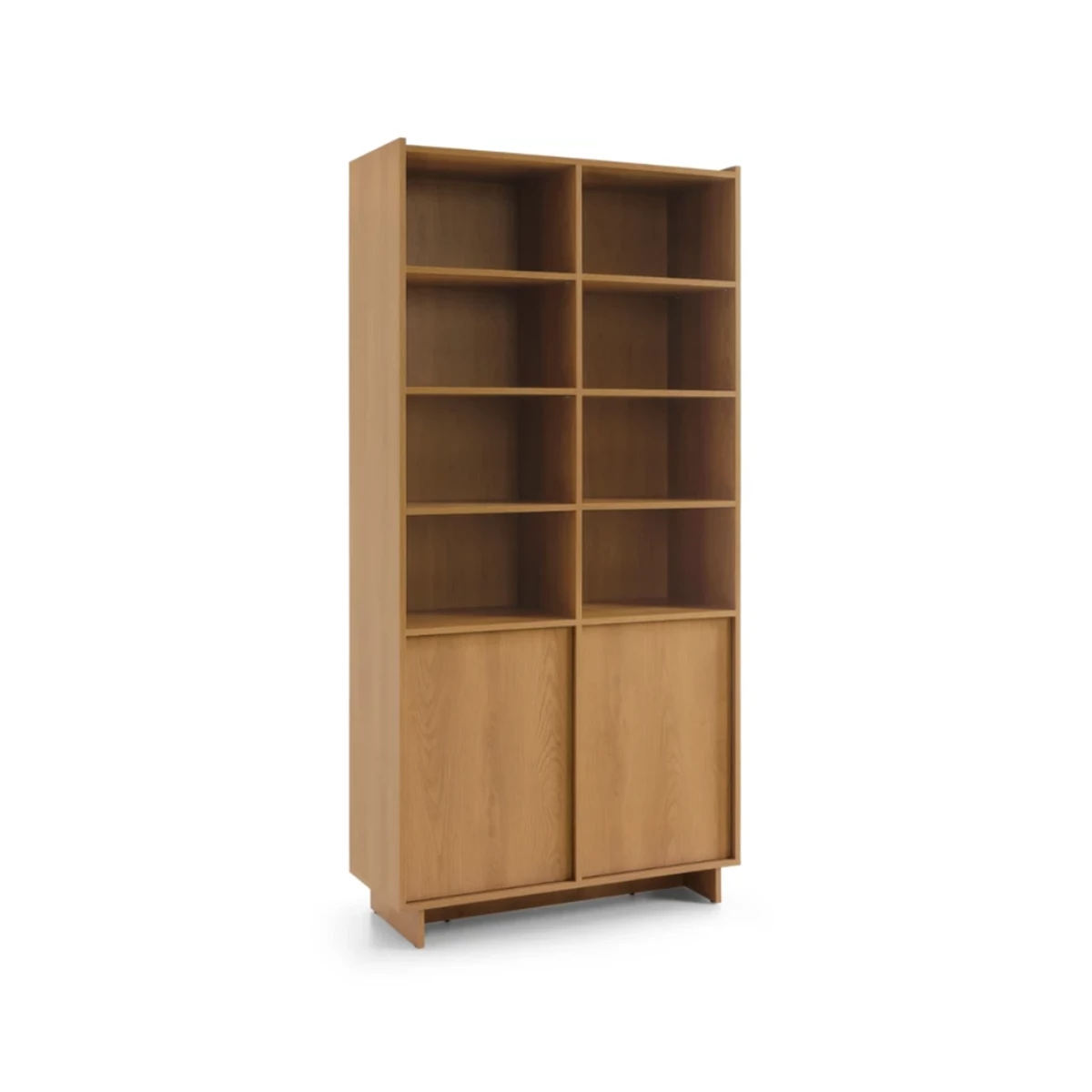 Carmel Oak Bookshelf – Warm Caramel Oak image 1