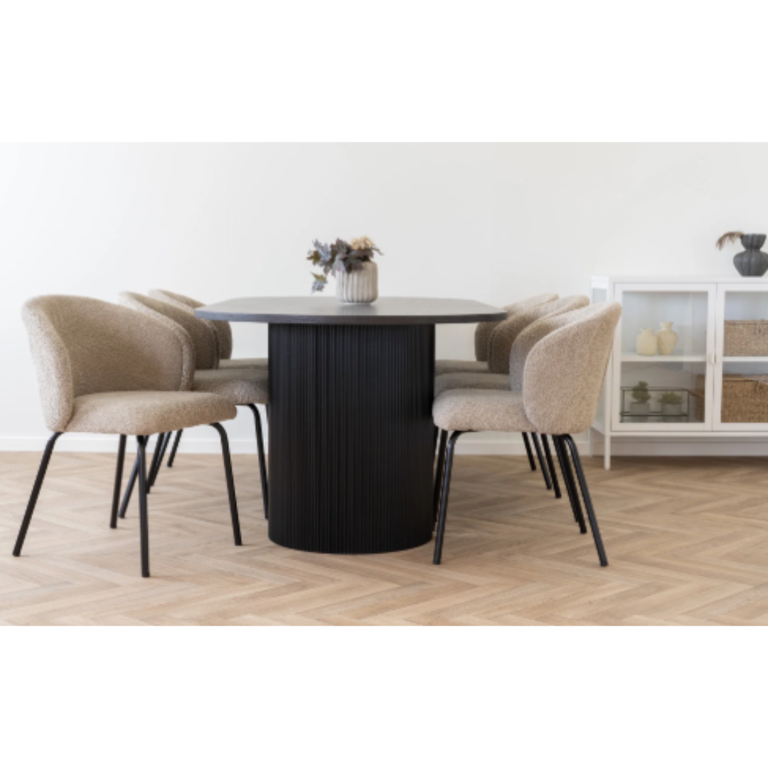 Dining Table – Dark Brown Boavista