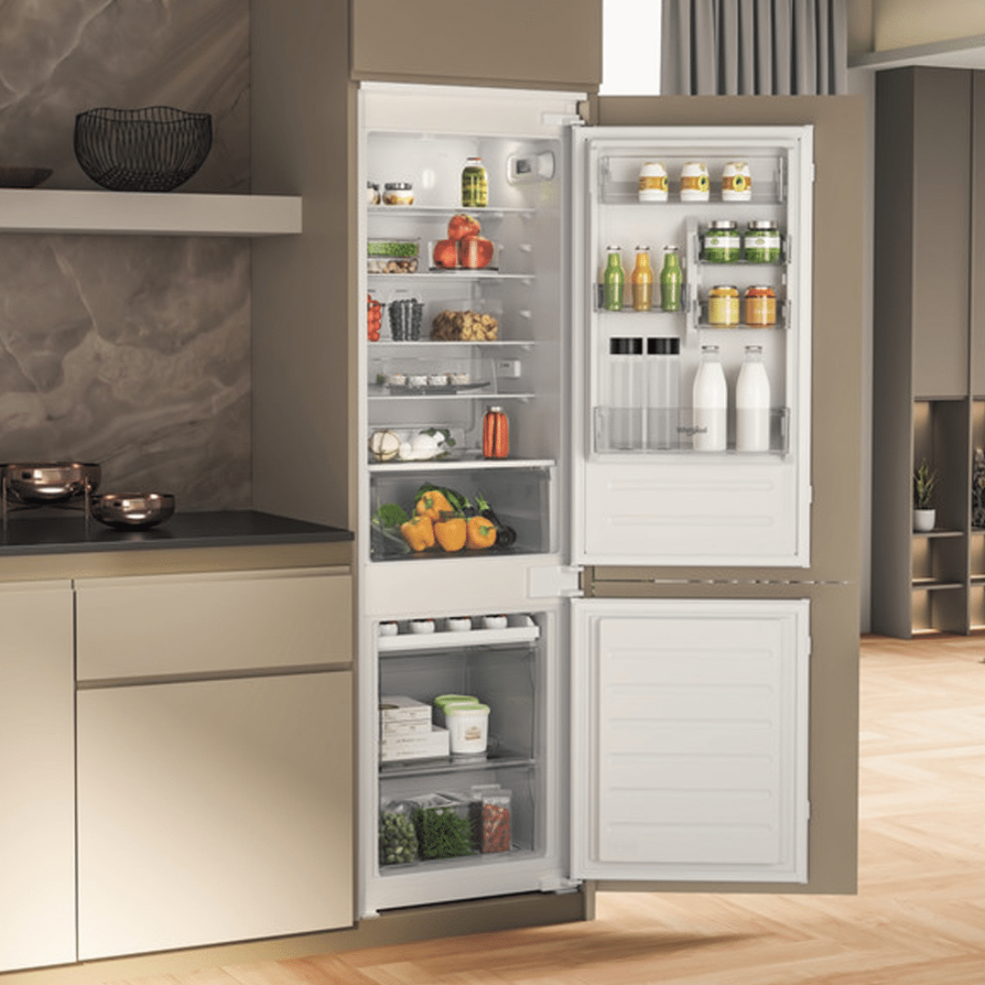 Whirlpool   Built-In Fridge Freezer