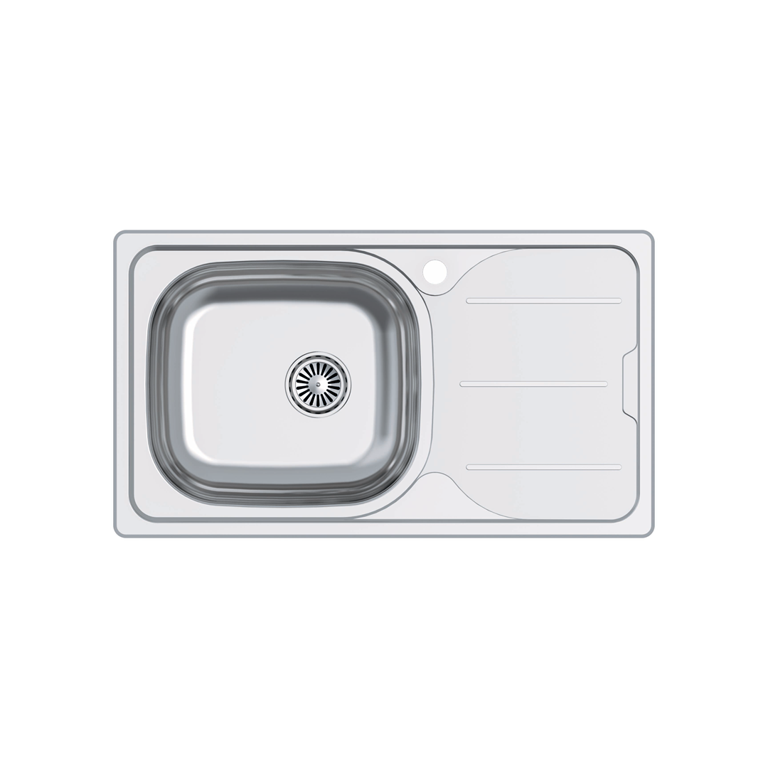 Sink 1 Bowl - Stainless steel