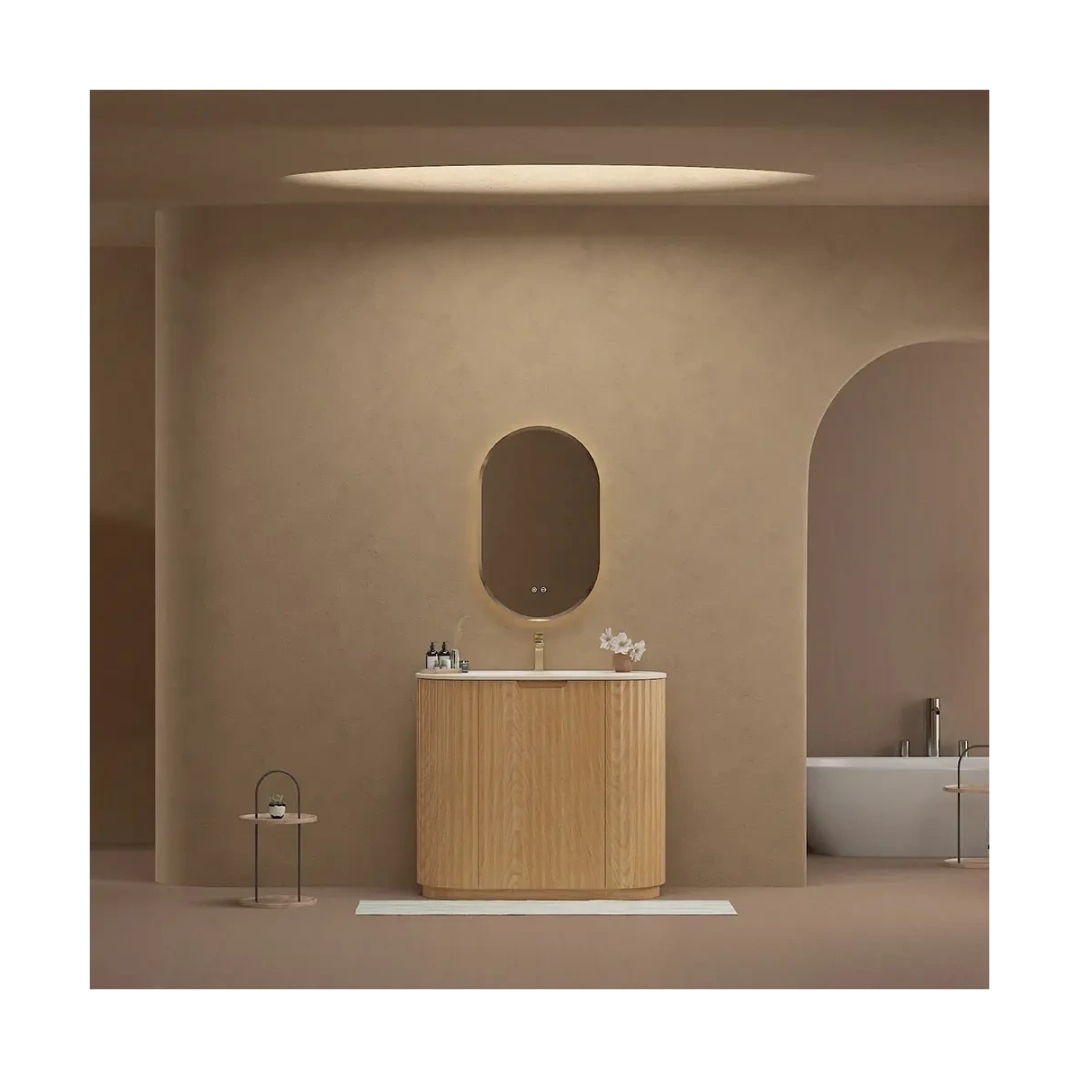 Bathroom Vanity – Walnut