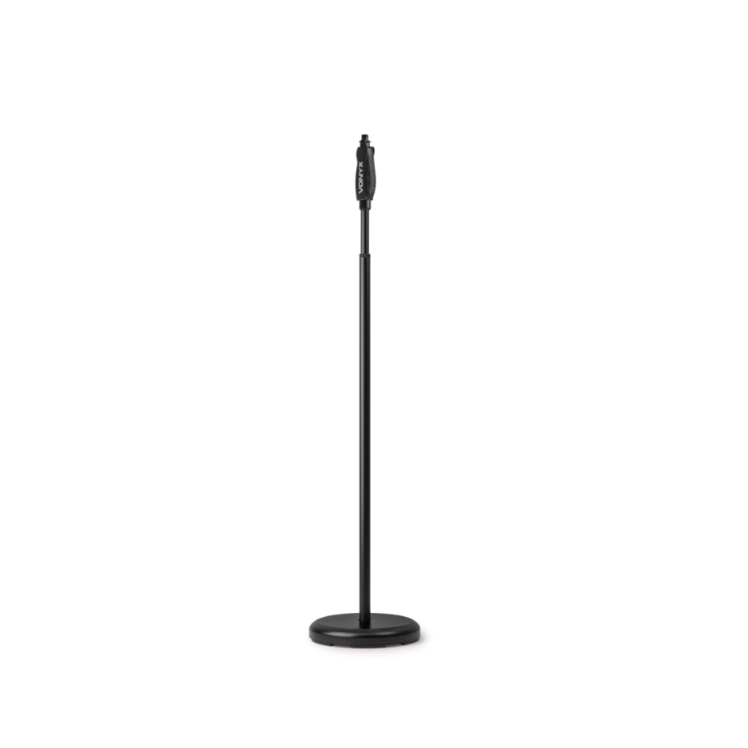 Microphone Stand with One-handed Height Adjustment
