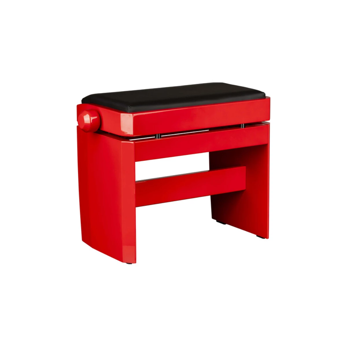 Adjustable Wooden Bench – Red Polished image 1