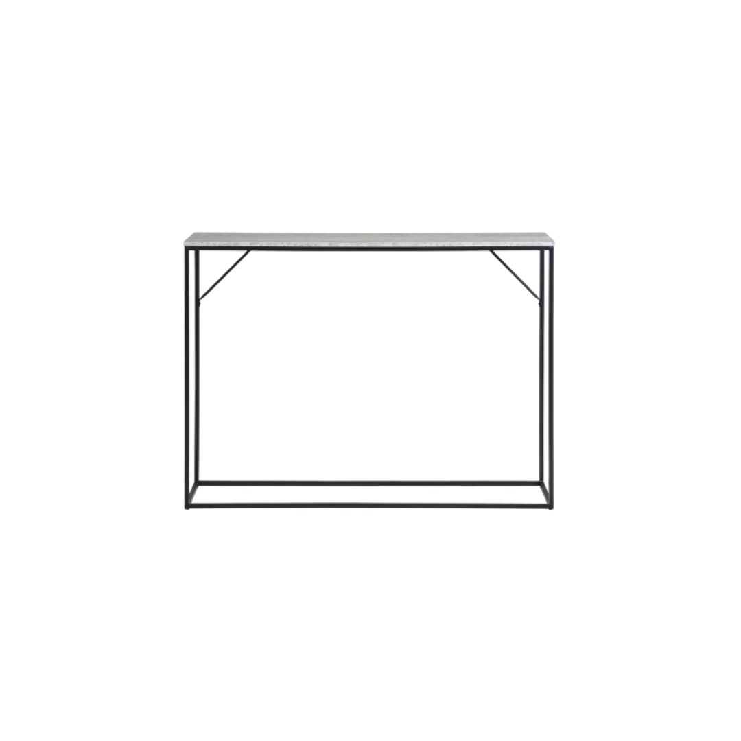 Console Table Vita– Black & Natural