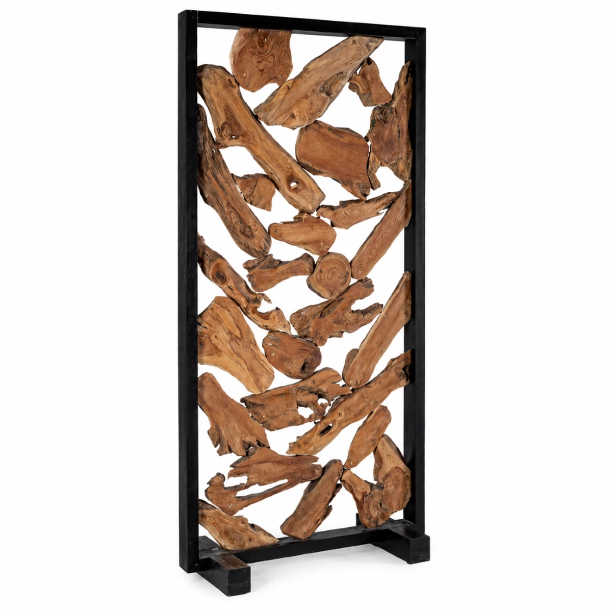Divider W100 x D9/40 x H200 cm - Meranti Wood image 1