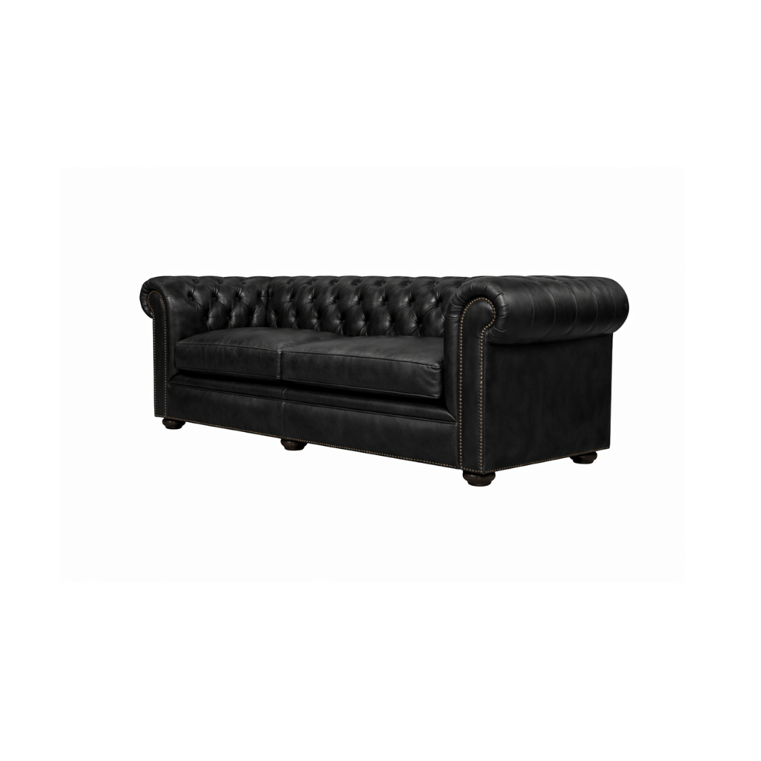 Elegant Sofa 240cm - Black