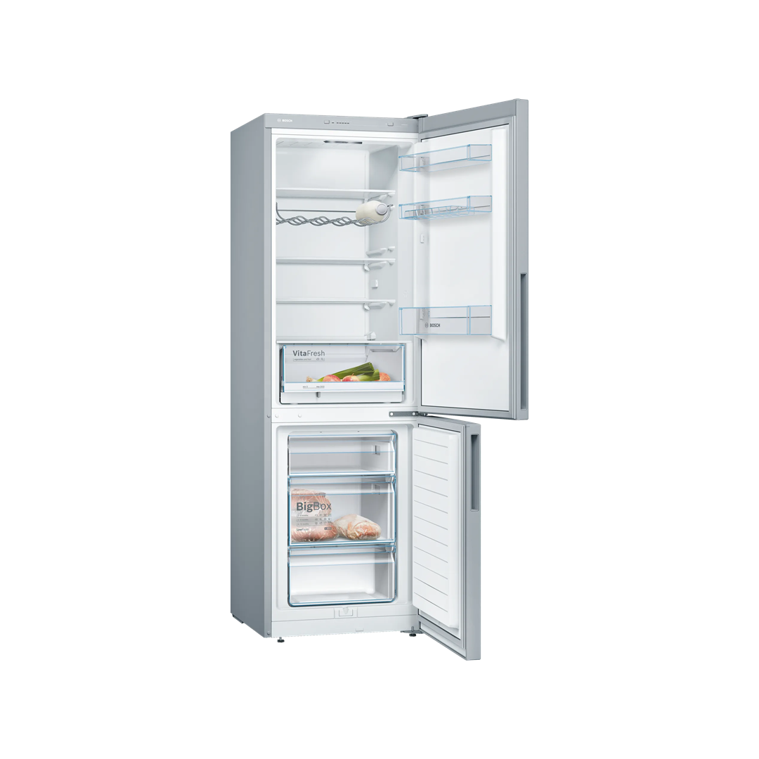 Fridge-Freezer- Silver 214L Bosch