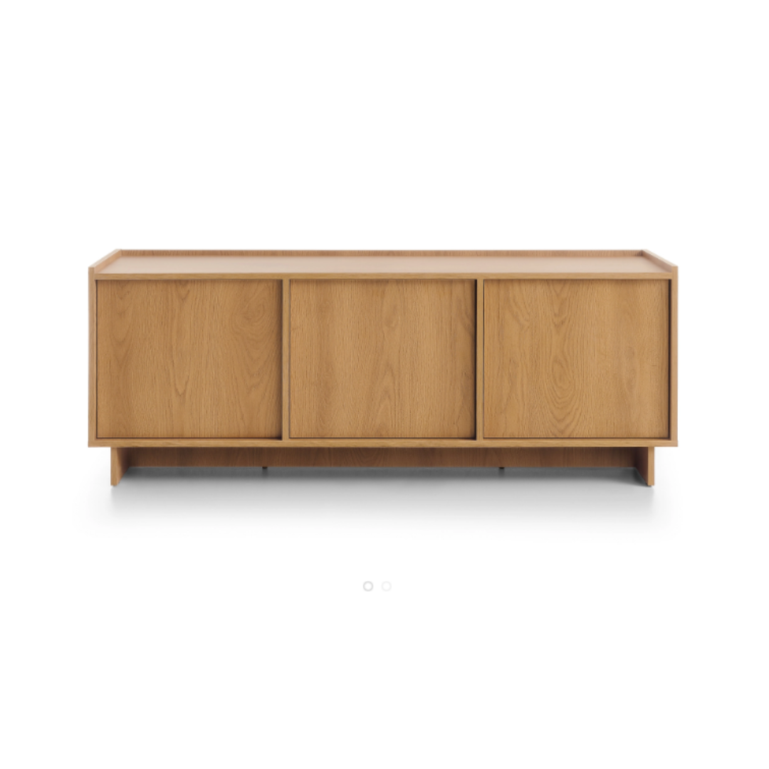 TV Cabinet – Caramel Oak