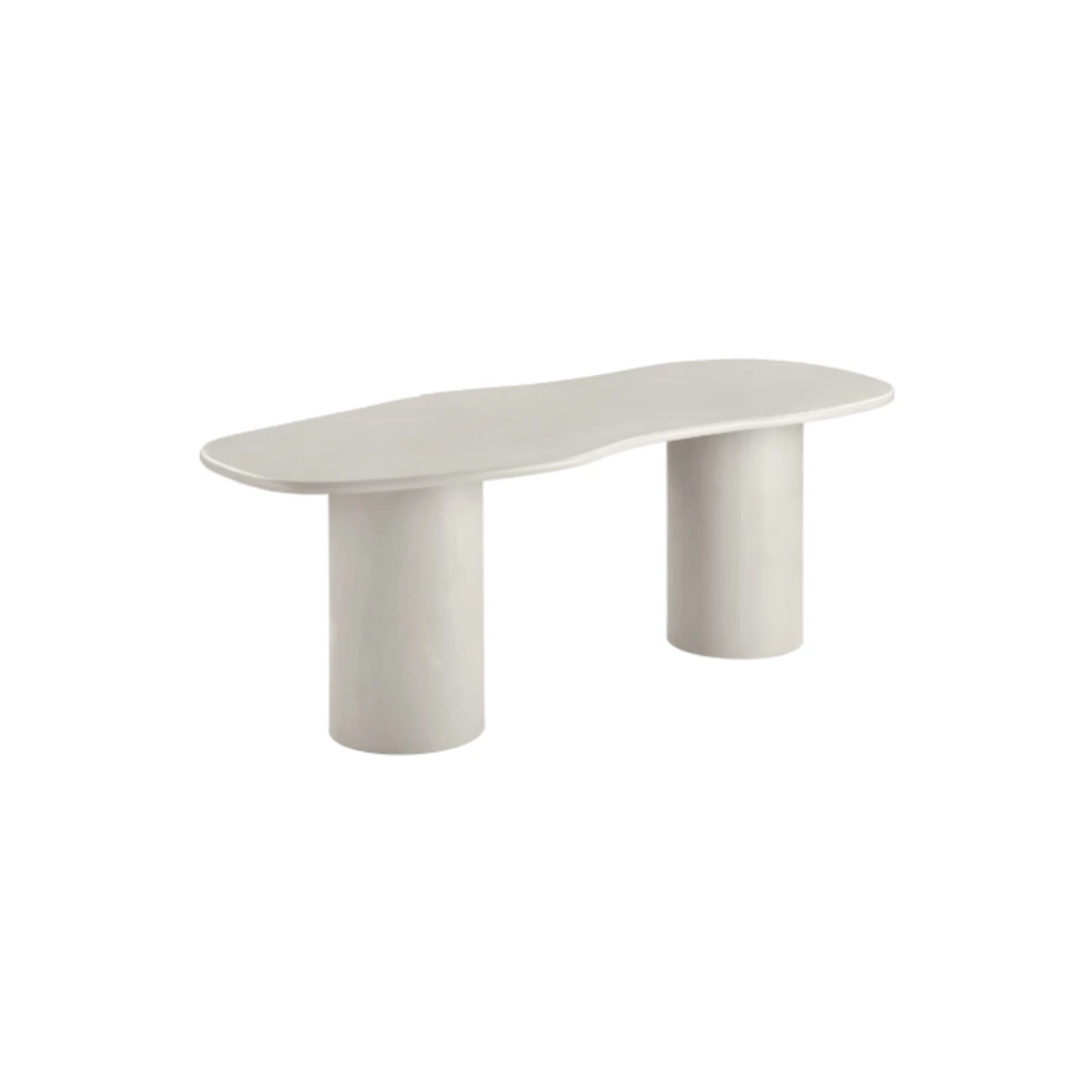 Dining Table – Cement Look & Beige Maranola image 1