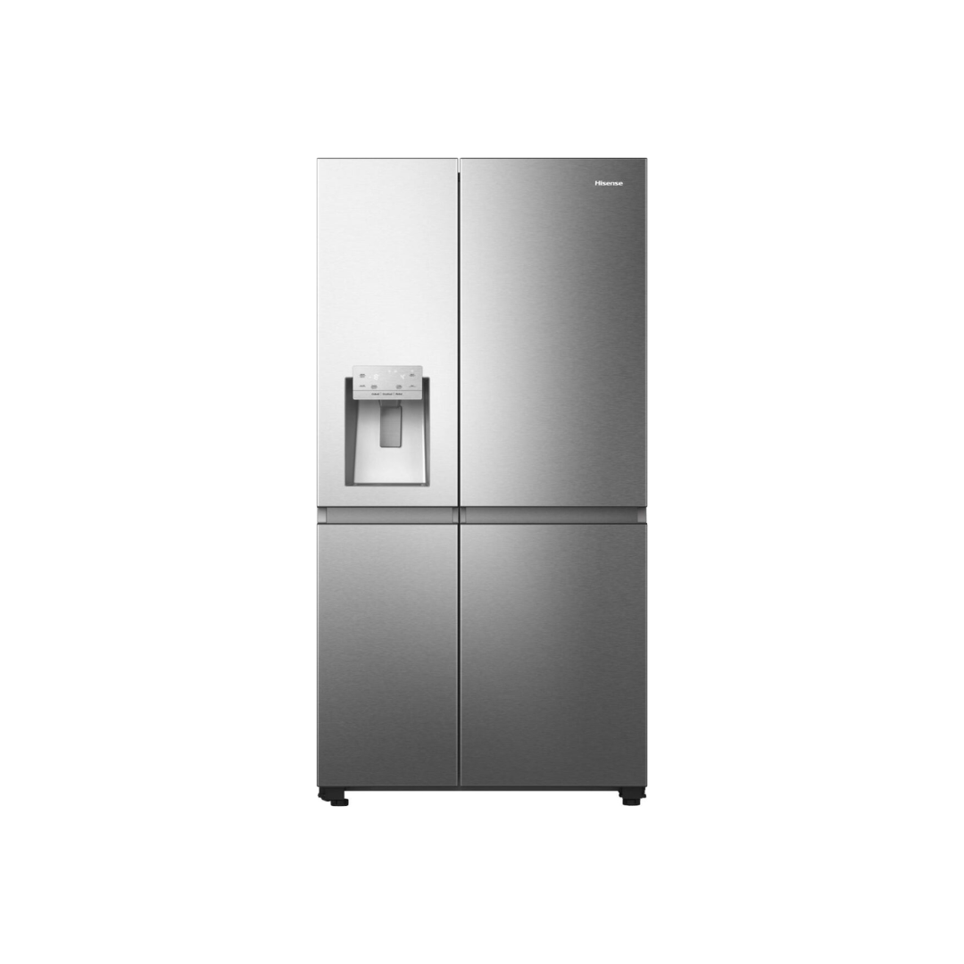 Fridge Freezer-Grey 632L  American Style Hisense