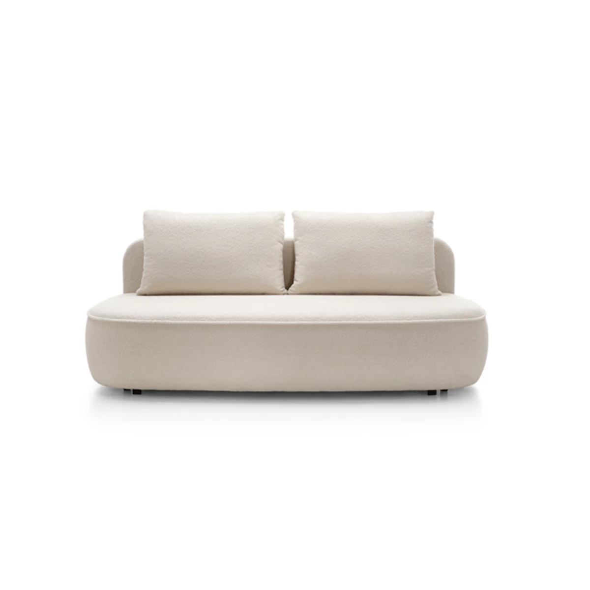 3-Seater Sofa Bed II – White image 1