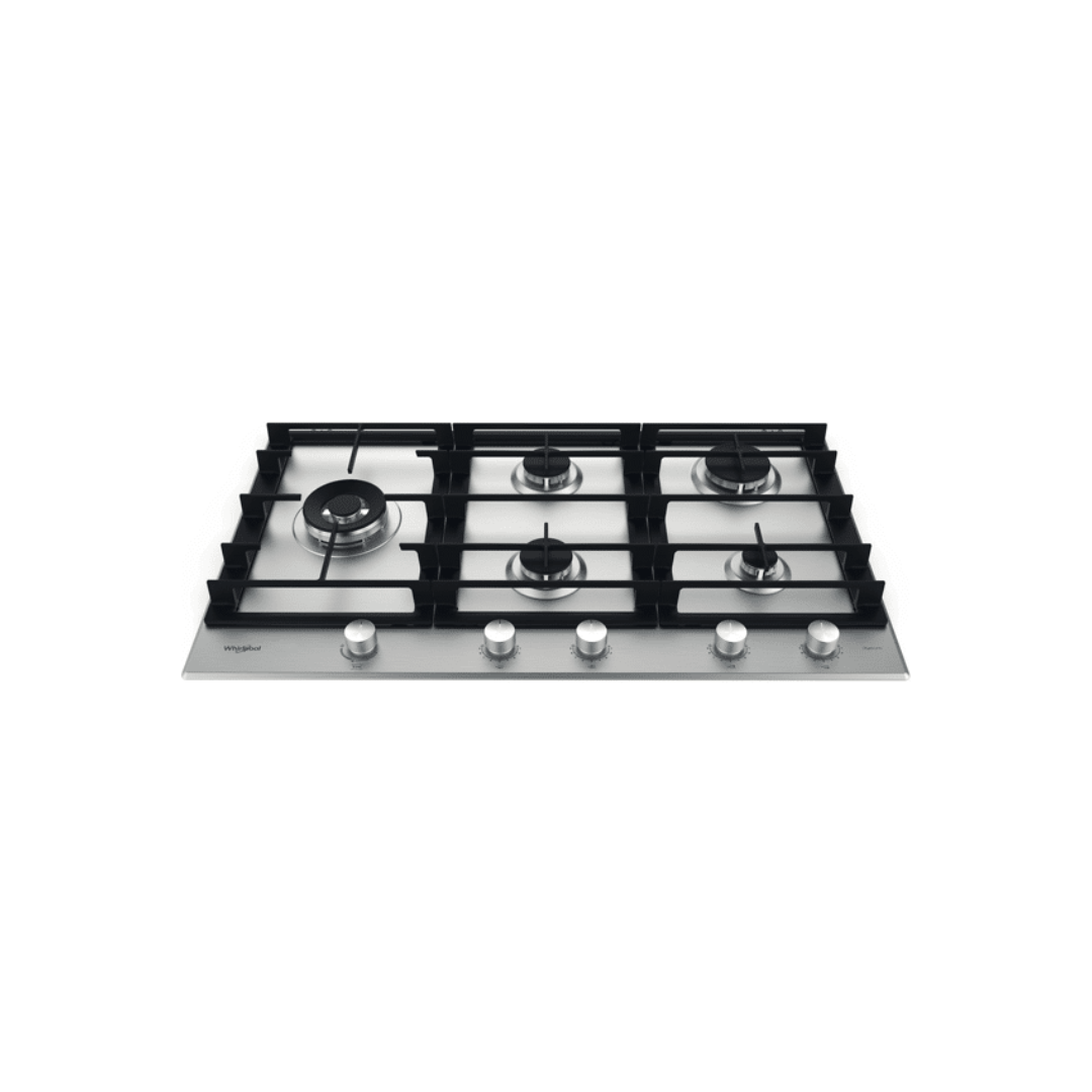 Whirlpool Gas Hob – Stainless Steel 86cm