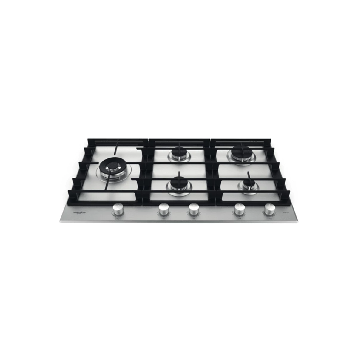Whirlpool Gas Hob – Stainless Steel 86cm image 1