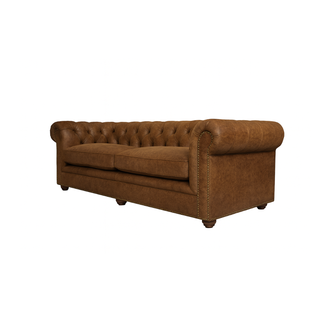 Elegant Sofa 240 cm - Light Brown