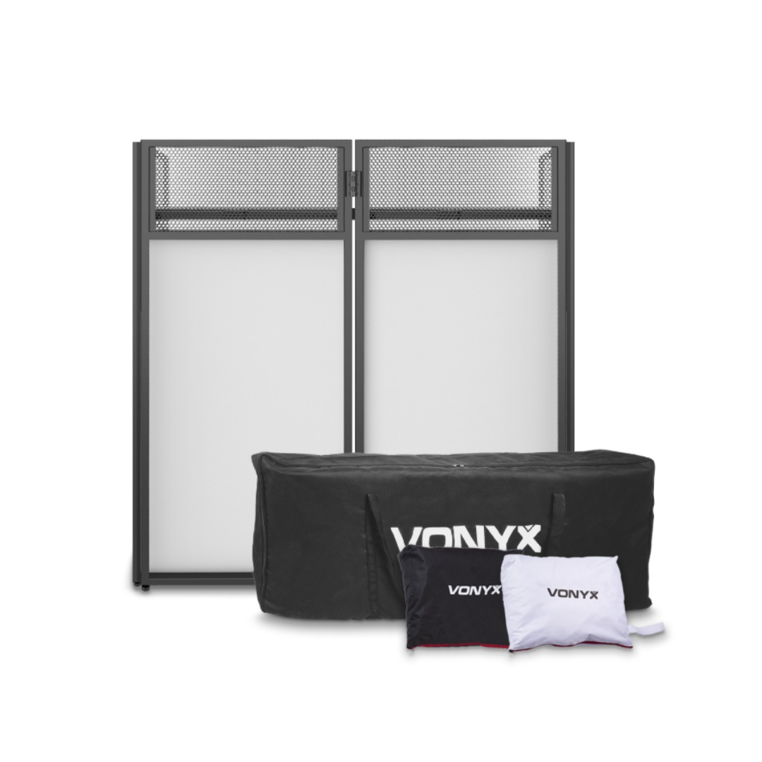Pro DJ Booth System – Black & White