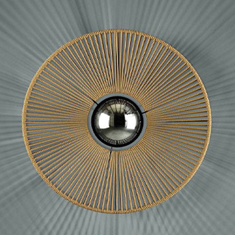 Ceiling/Wall Light D500xH50 mm - Black & Sand