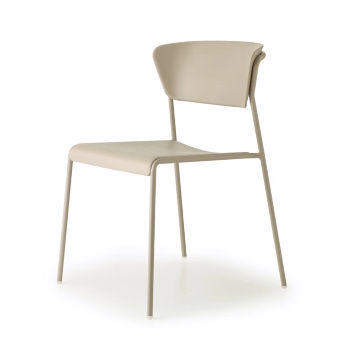 Lisa Chair Technopolymer - Dove Grey image 1