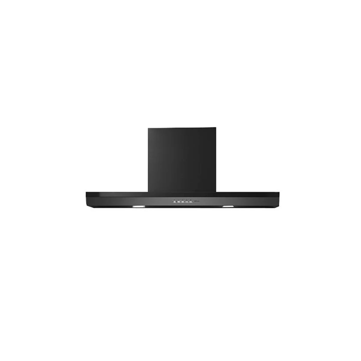 Falmec Hood Virgola Evolution – Black 120cm image 1