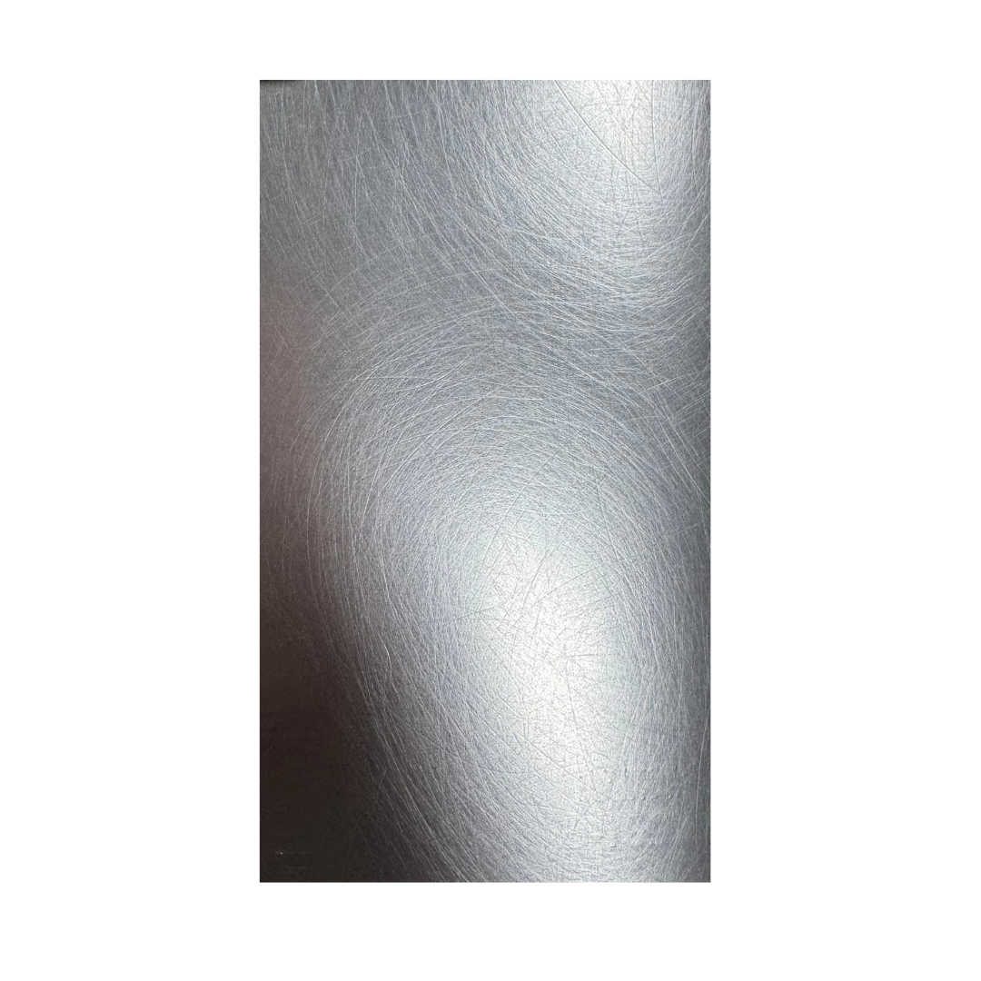 Decorative Wall Panel – SPC Metal Texture Silver