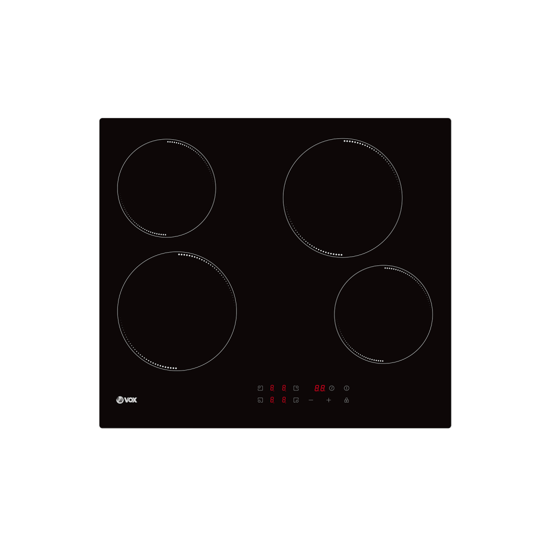 Built-In Set Hob + Oven 70L Vox