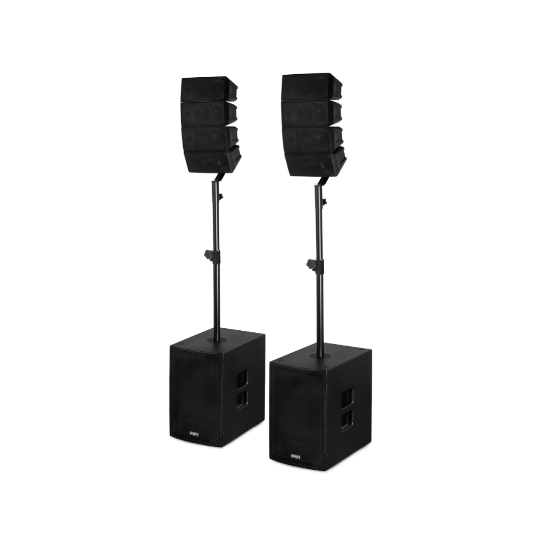 Professional 2.2 Line Array Speaker Set – 1600W