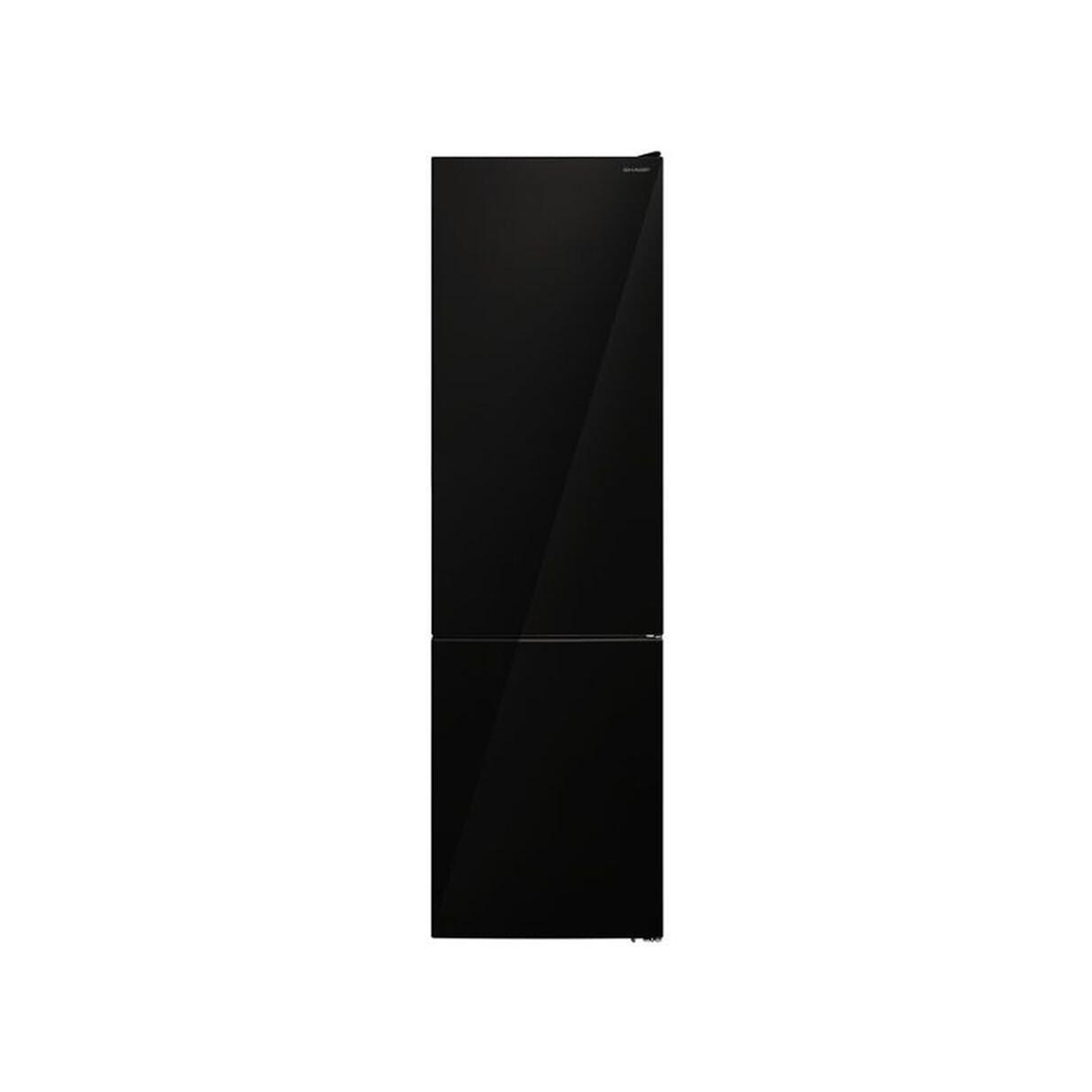 Fridge-Freezer- Black 367L Sharp