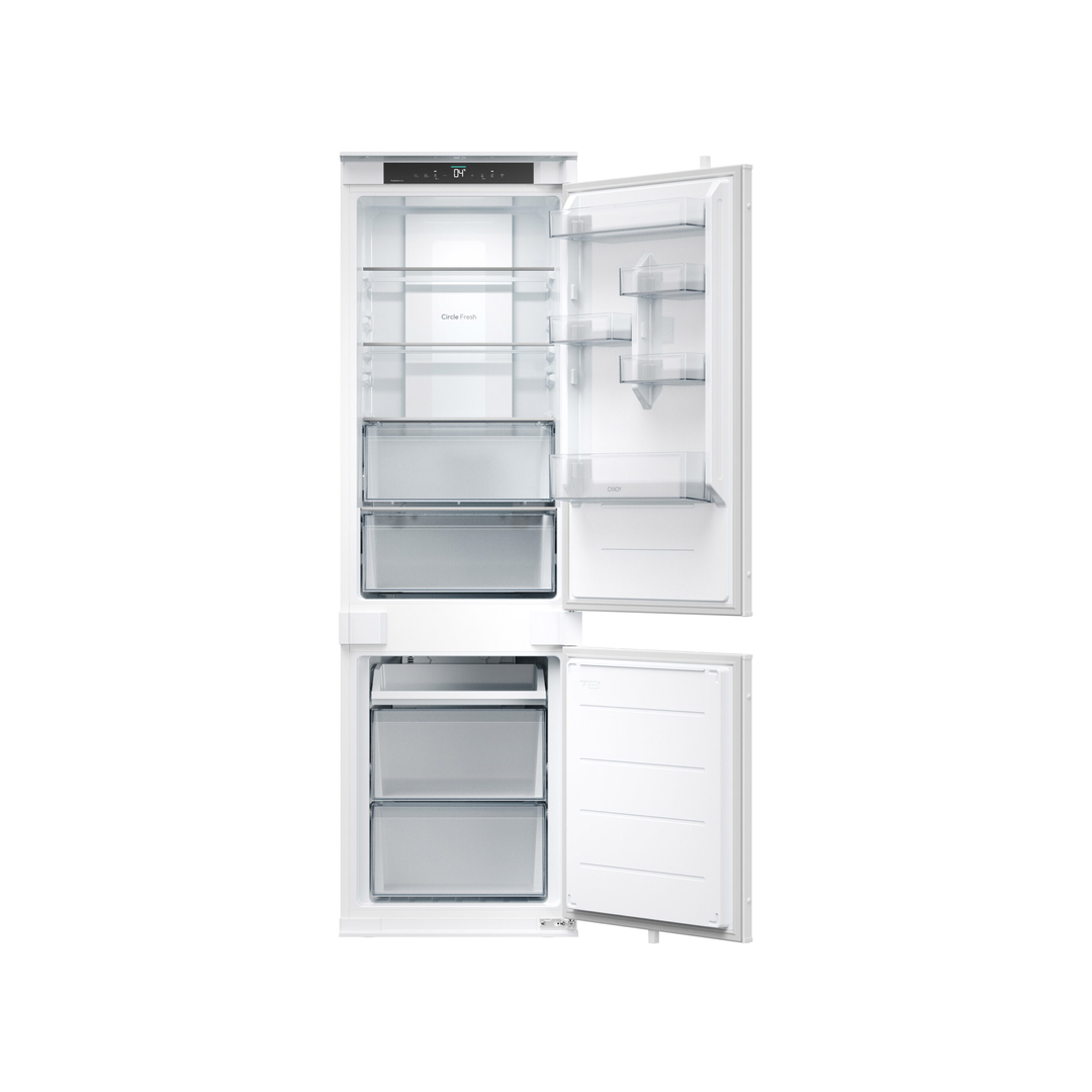 Built-In Fridge-Freezer - White 251L Class E Candy Fresco