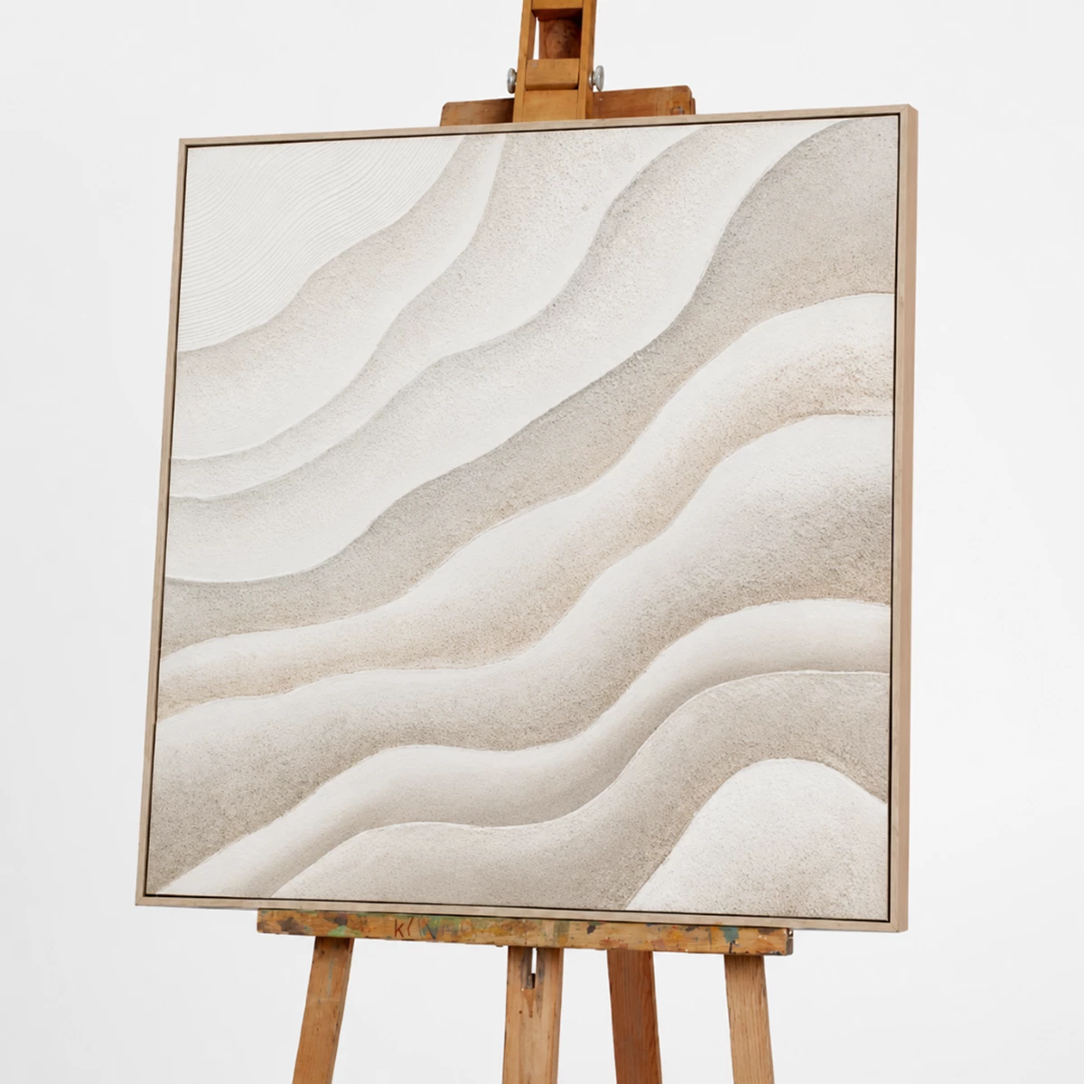 Dune Acryl Painting - 80x80x4.5 cm image 1