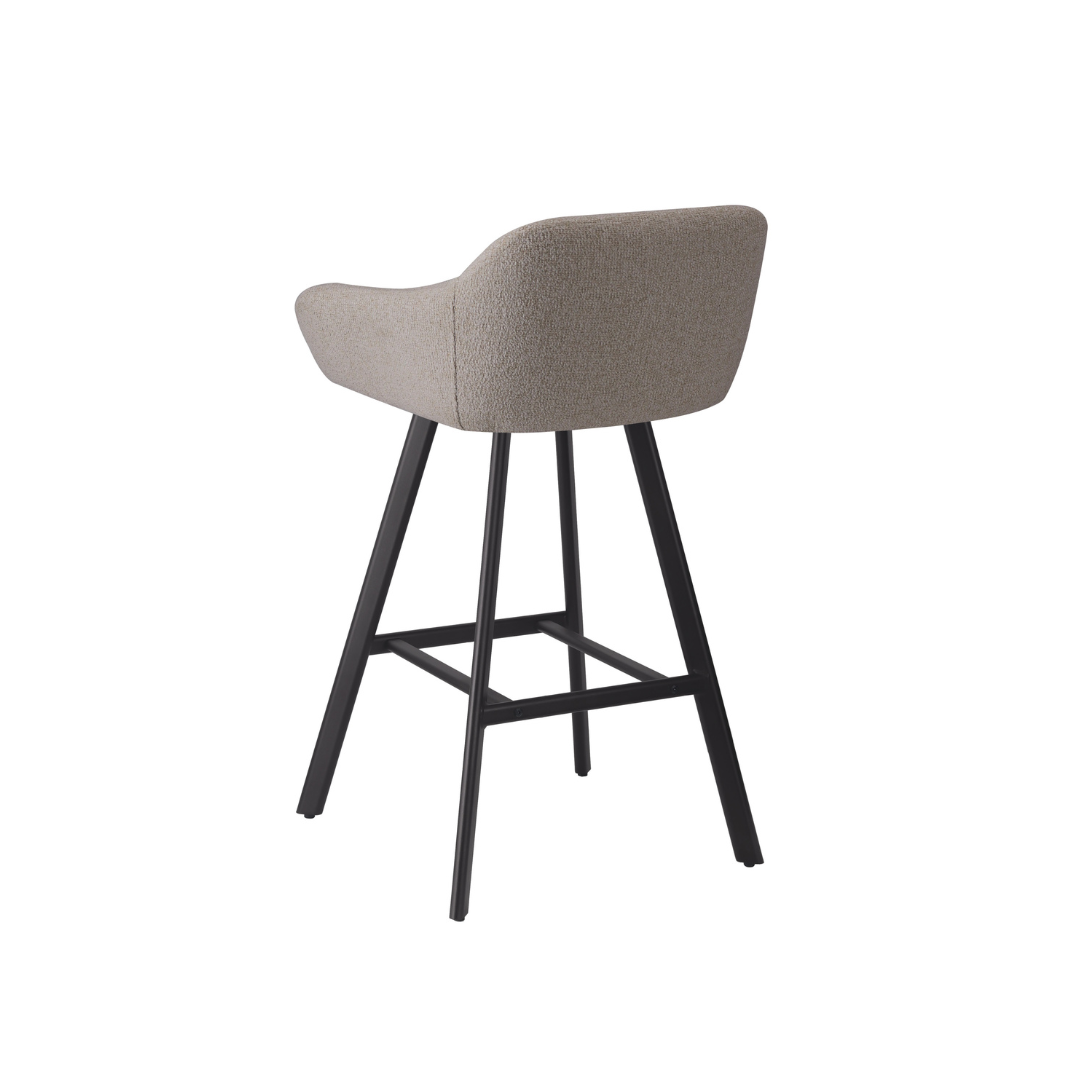 Bar Stool – Cream & Stool -Black