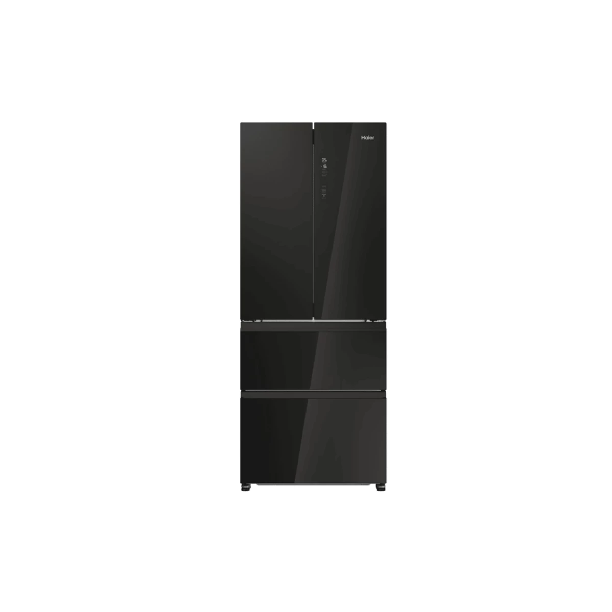 Haier Series 3 Fridge Freezer  – Black 402L image 1