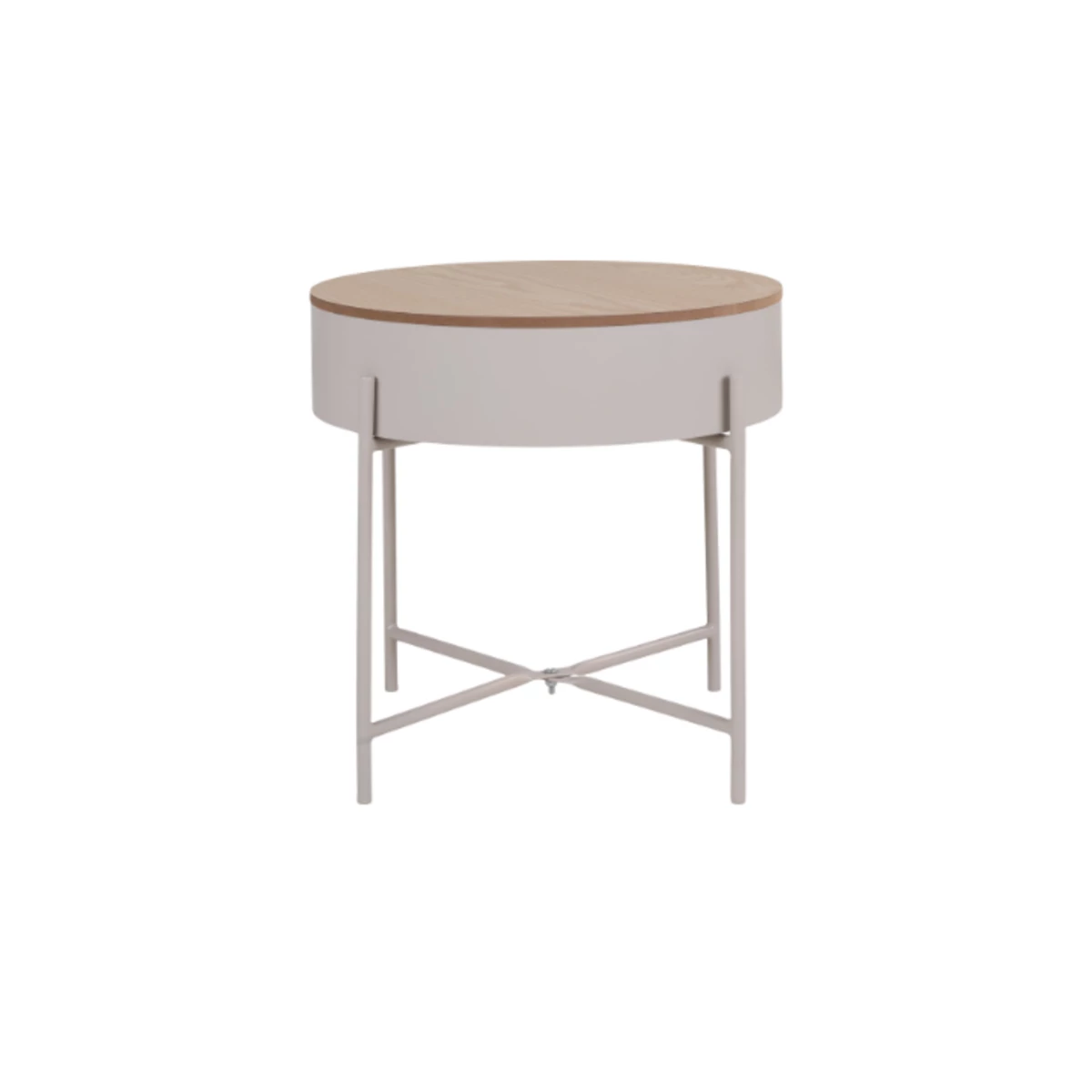 Side Table Sisco – Beige & Natural image 1
