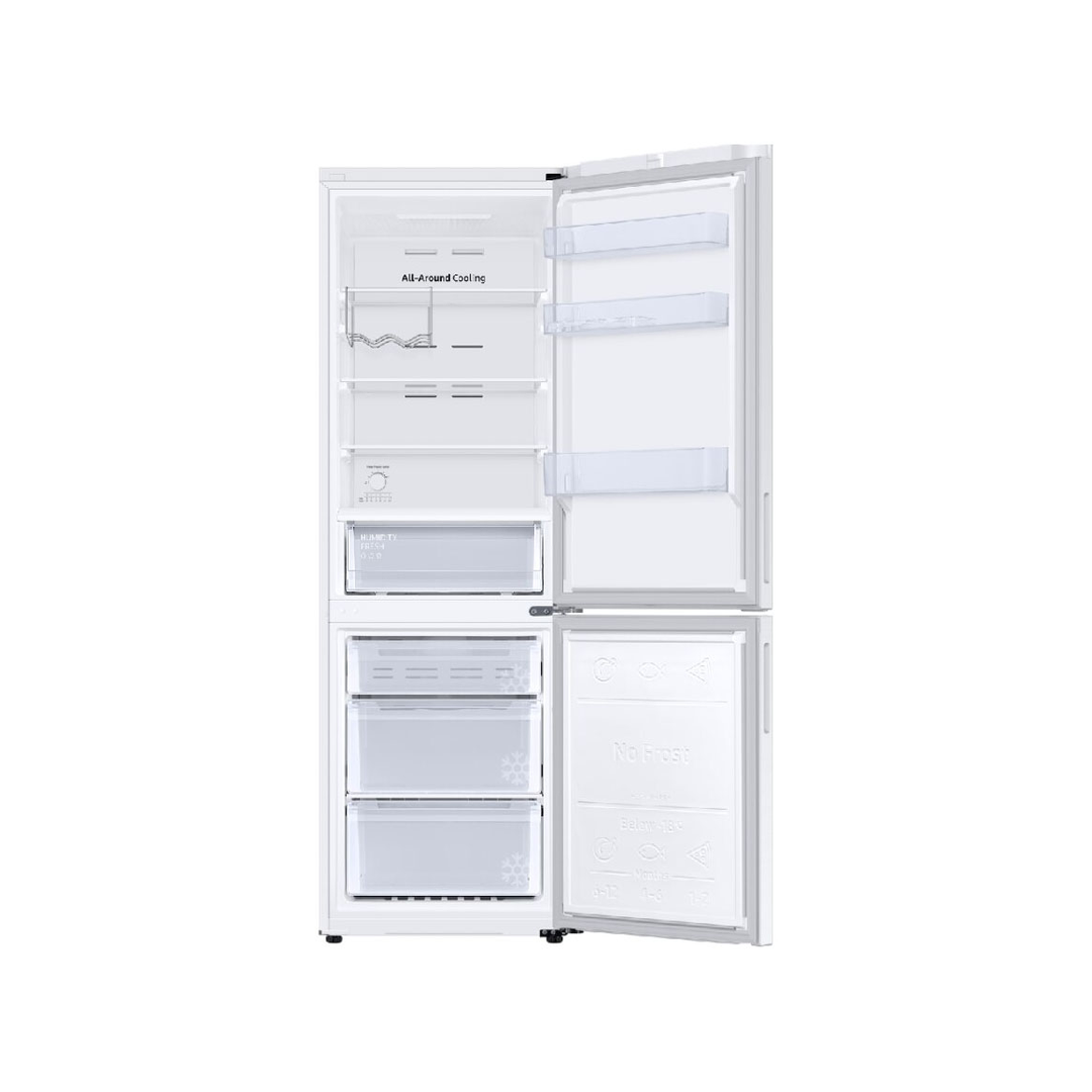 Fridge-Freezer- White 344L Samsung EcoFlex