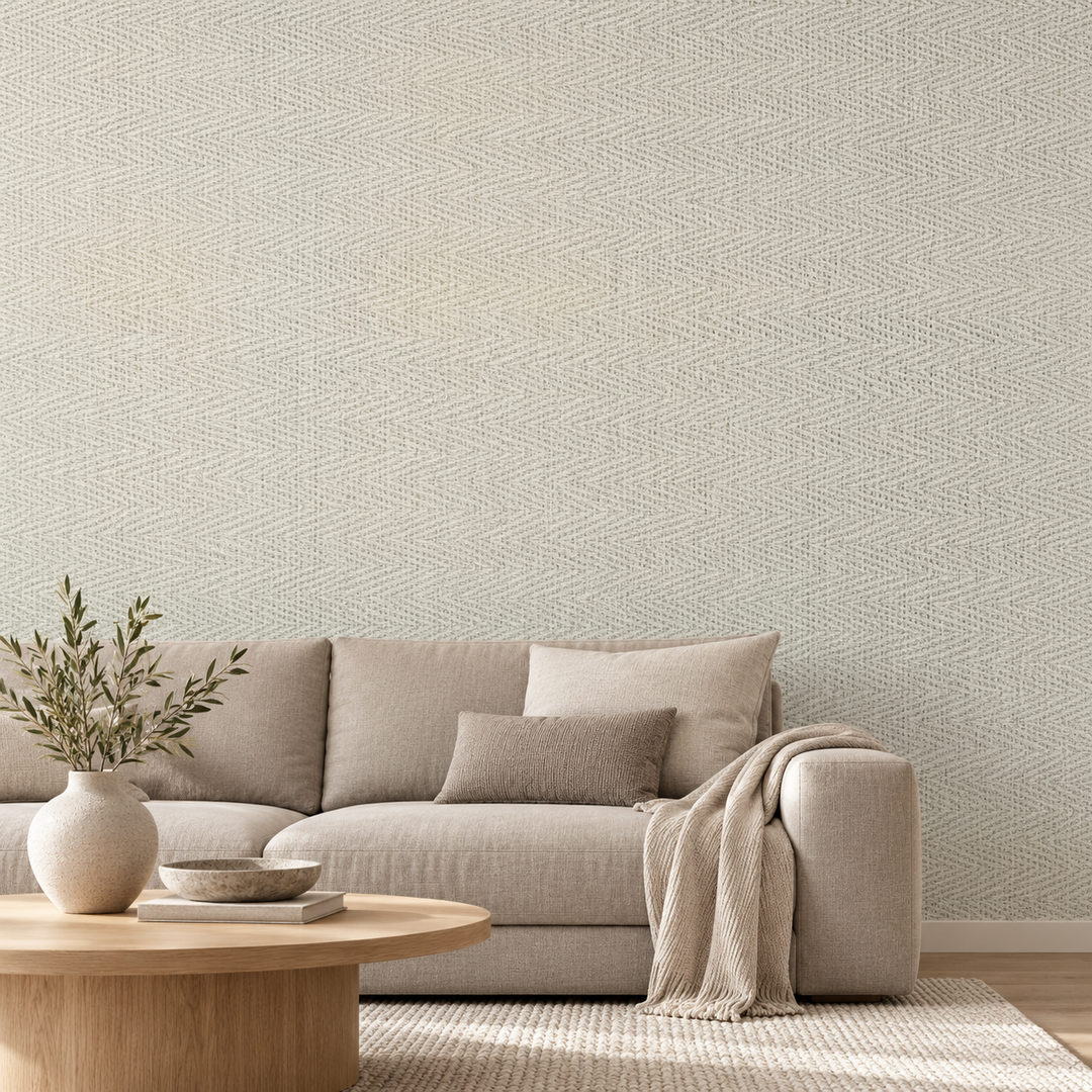 Decorative SPC - Textile-Effect Woven Beige