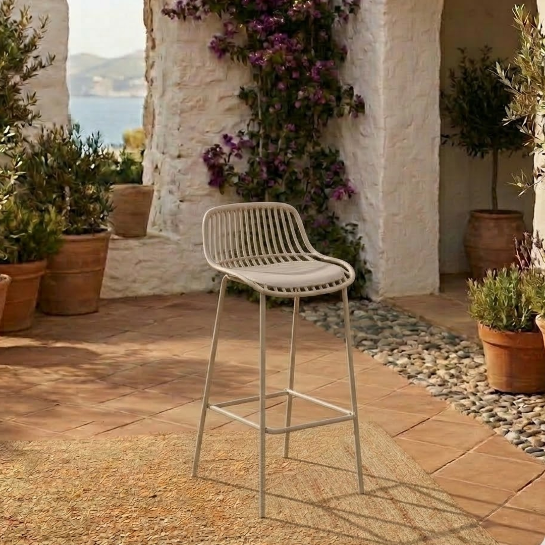 Light Grey Bar Stool