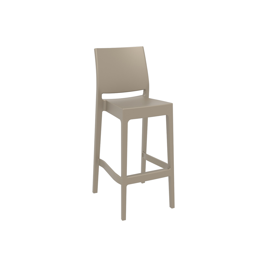Bar Stool 75 cm – Taupe