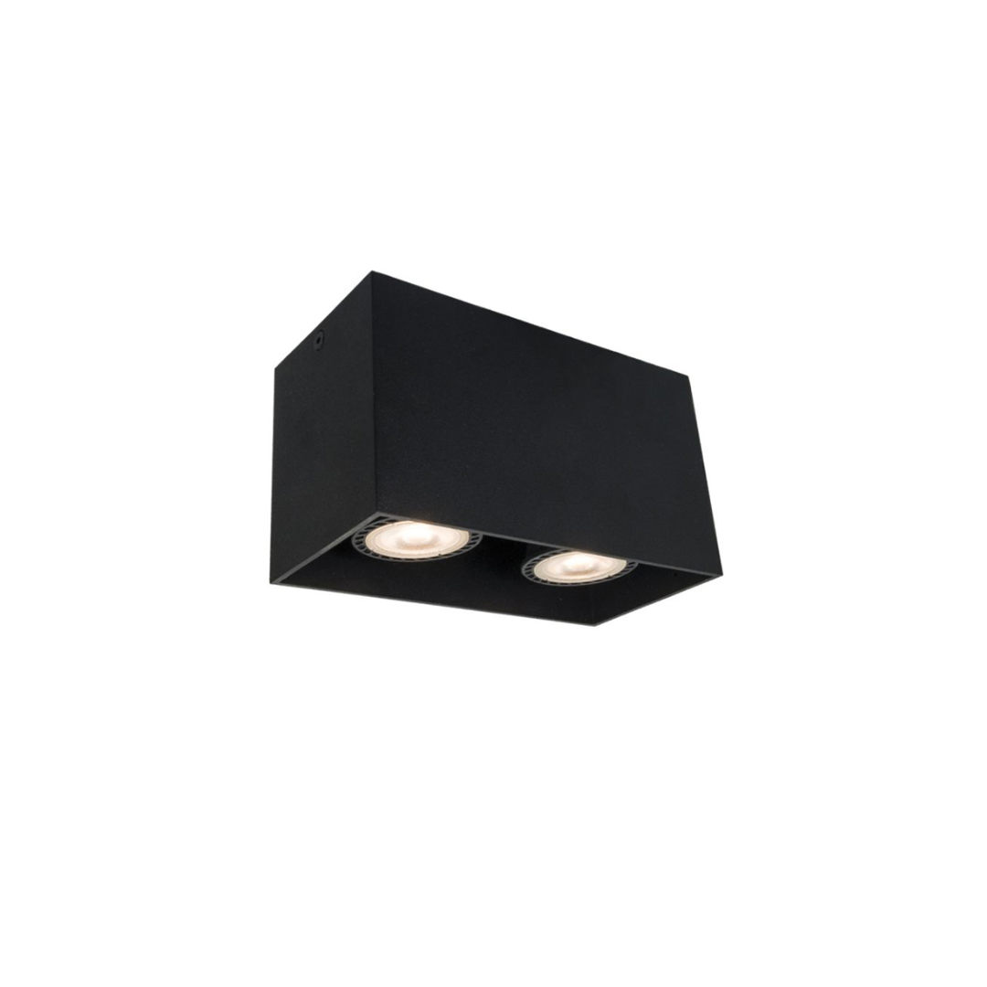 Ceiling Light Black Dice 2/L
