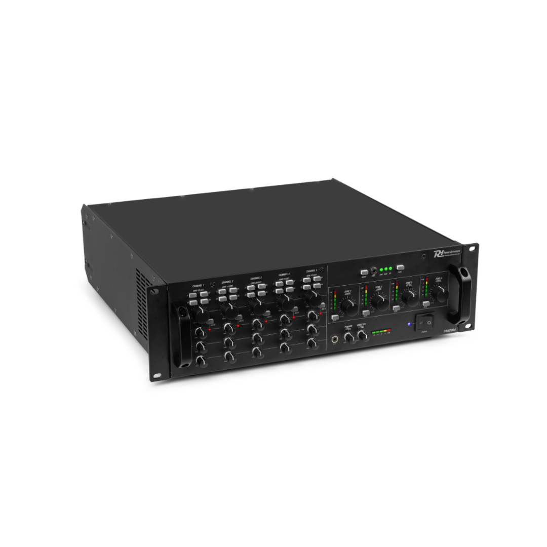 Matrix Mixer Amplifier – 4 Zone 100V 4×200W