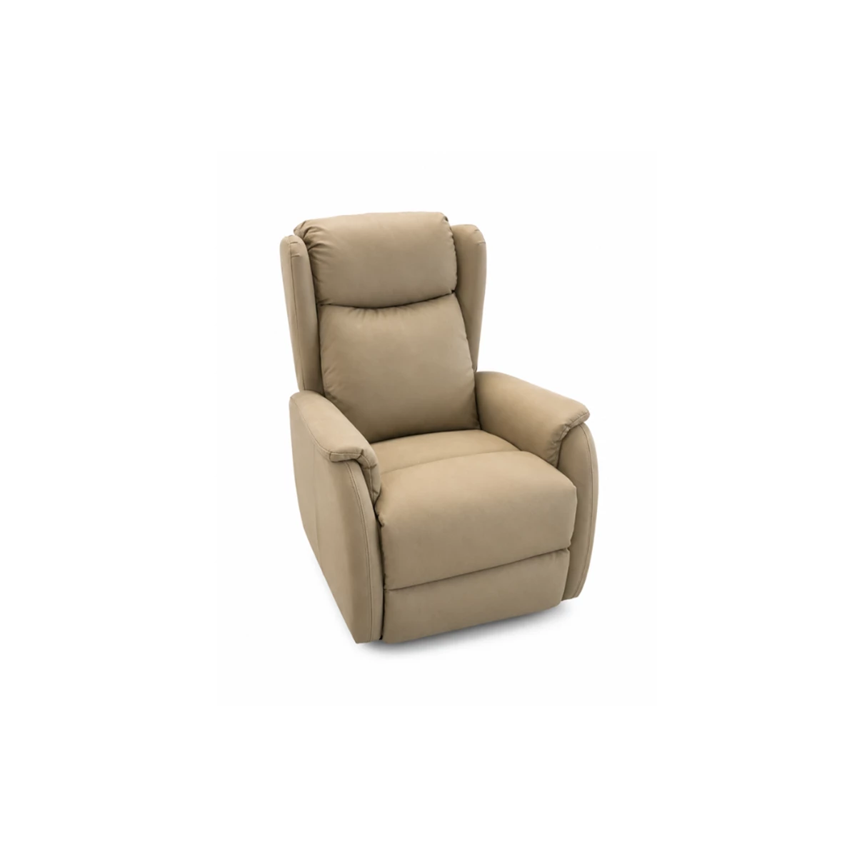 Single Motor Electric Power Lift Recliner – Light Brown image 1