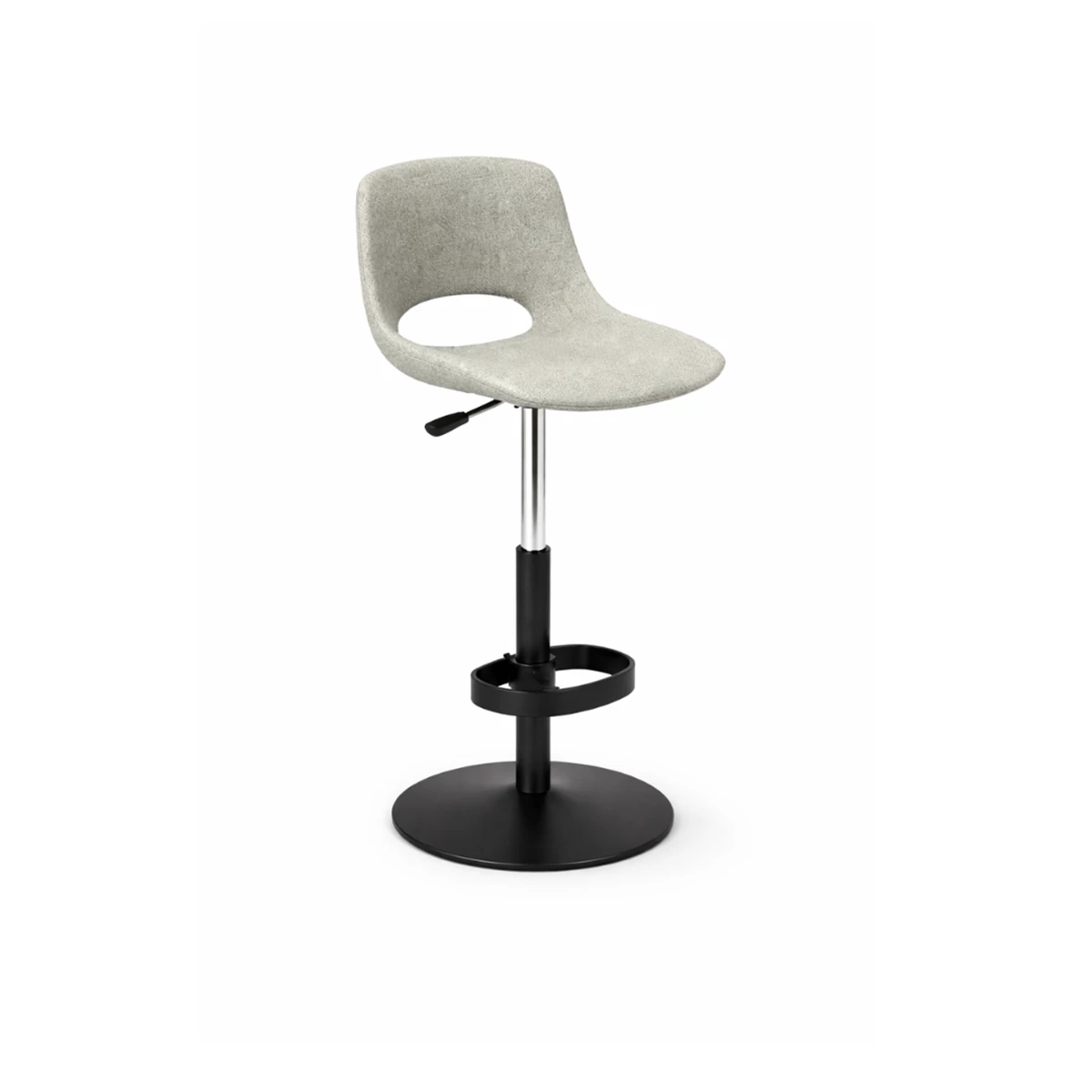 Bar Stool – Light Grey image 1