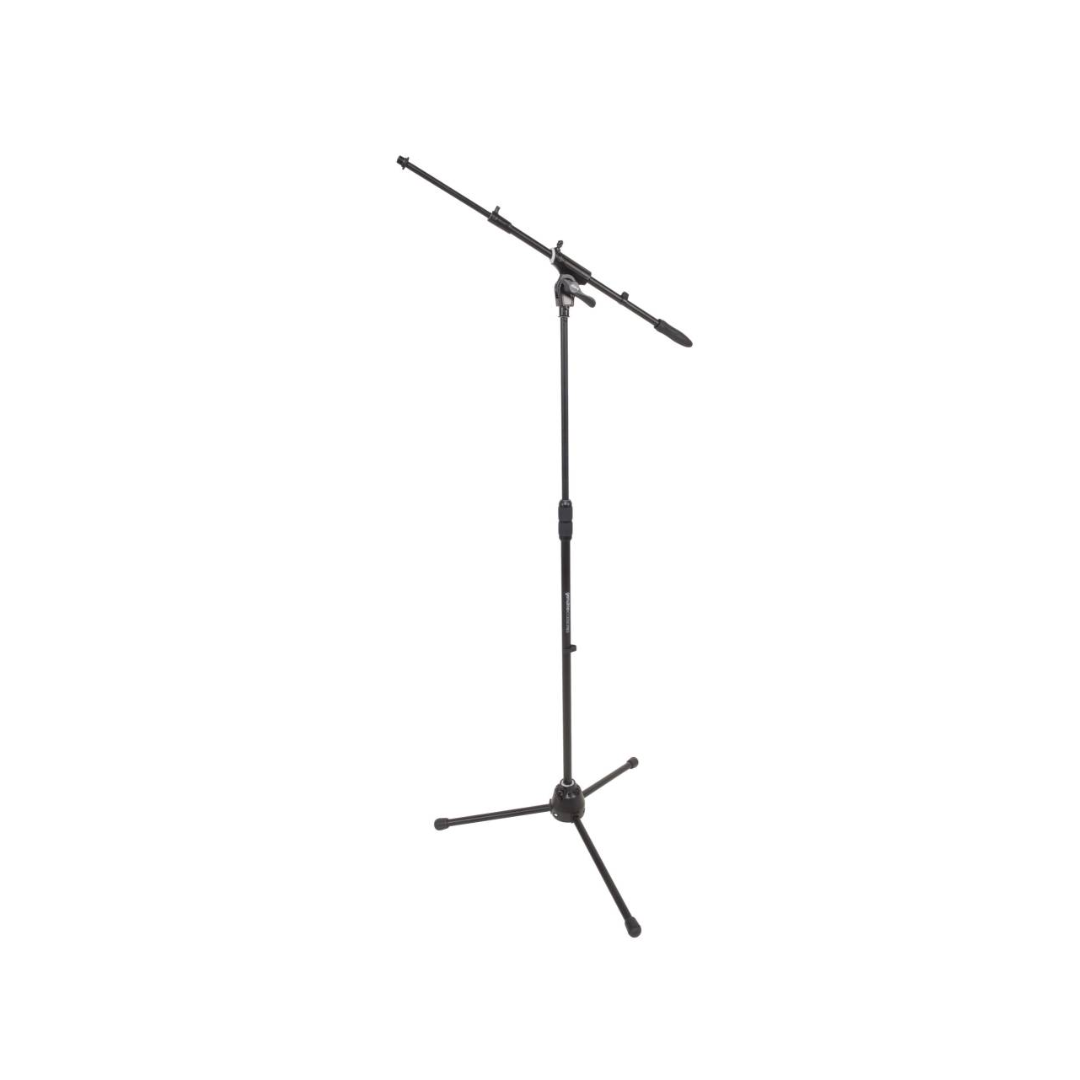 Professional Telescopic Boom Microphone Stand - Chrome