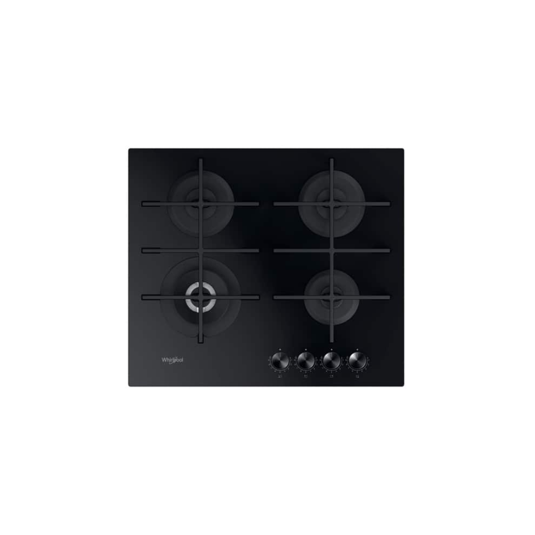 Whirlpool Gas Hob  – Black 59cm